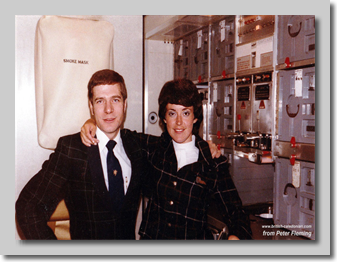 Peter with Ann-Marie Fagan